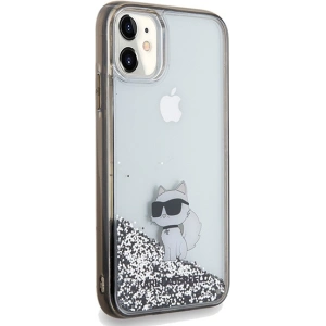 Wholesale Karl Lagerfeld KLHCN61LKCNSK Apple iPhone XR / 11 hardcase Liquid Glitter Choupette transparent - KLD1828 - {ean13} - Hurt
