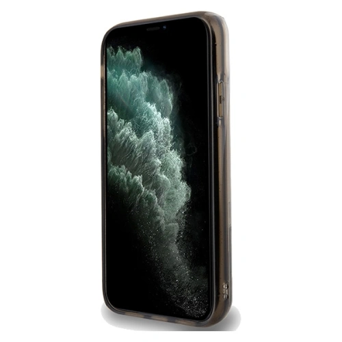 Etui Karl Lagerfeld KLHCN61LKCNSK Apple iPhone XR / 11 hardcase Liquid Glitter Choupette transparent