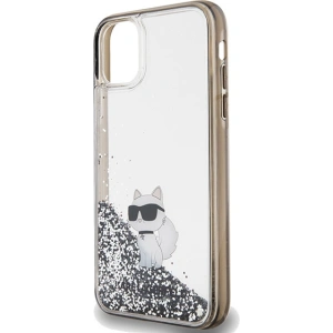 Hurtownia GSM - Etui Karl Lagerfeld KLHCN61LKCNSK Apple iPhone XR / 11 hardcase Liquid Glitter Choupette transparent - KLD1828 - {ean13} - Hurt
