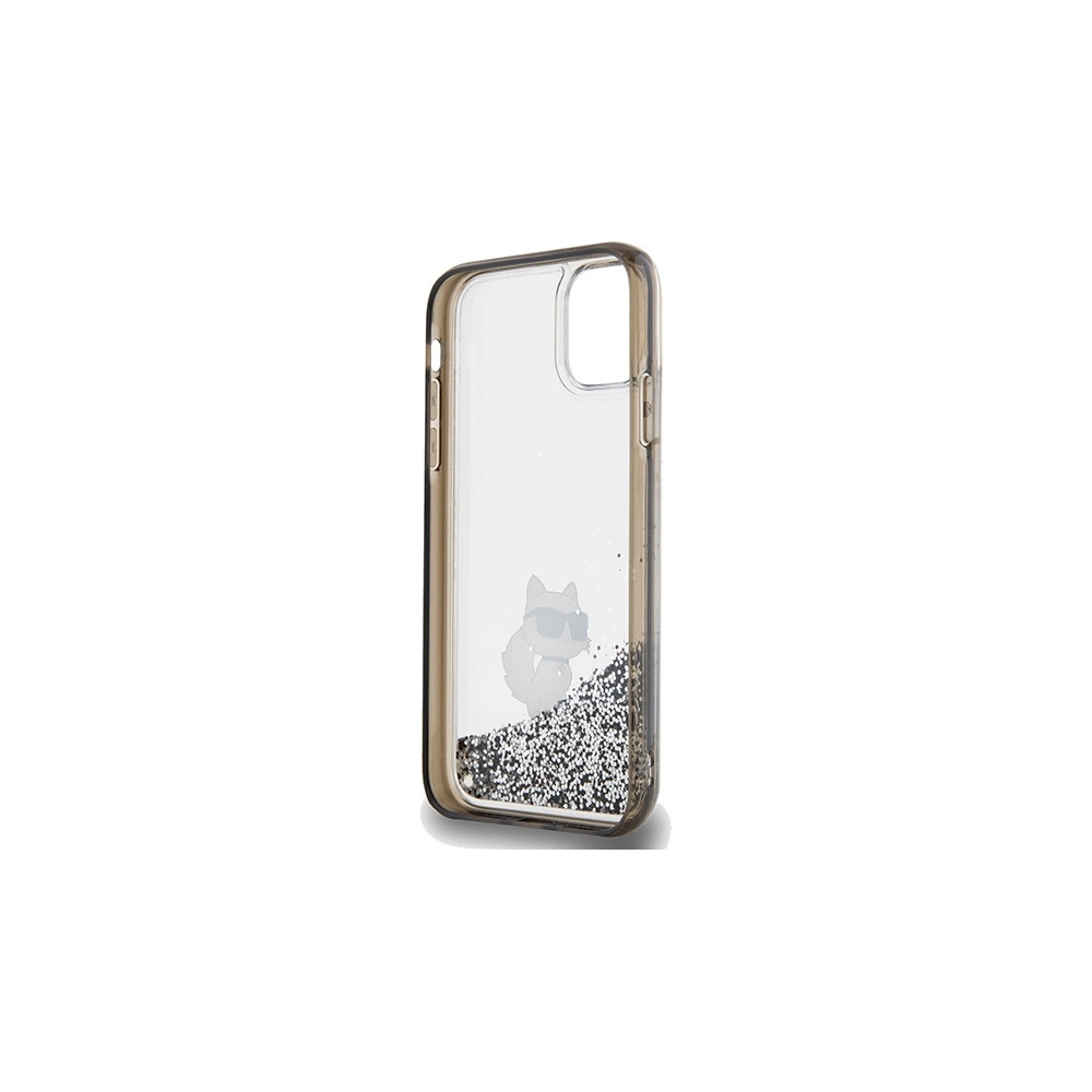 Hurtownia GSM - Case Karl Lagerfeld KLHCN61LKCNSK Apple iPhone XR / 11 Hardcase Liquid Glitter Choupette transparent - KLD1828 - {ean13} - Hurt