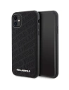 Etui Karl Lagerfeld KLHCN61PQKPMK Apple iPhone XR / 11 hardcase Quilted K Pattern černý/black