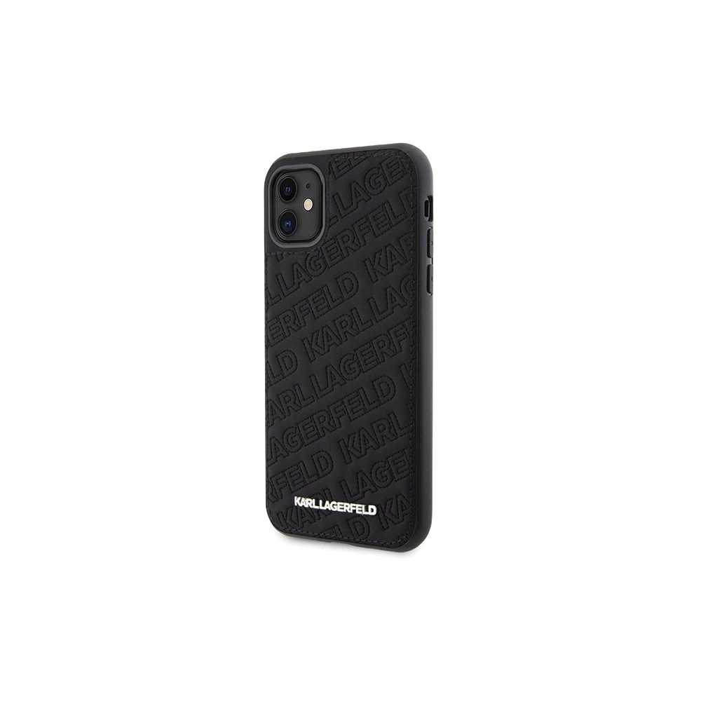 Wholesale Karl Lagerfeld KLHCN61PQKPMK Apple iPhone XR / 11 hardcase Quilted K Pattern black - KLD1829 - {ean13} - Hurt