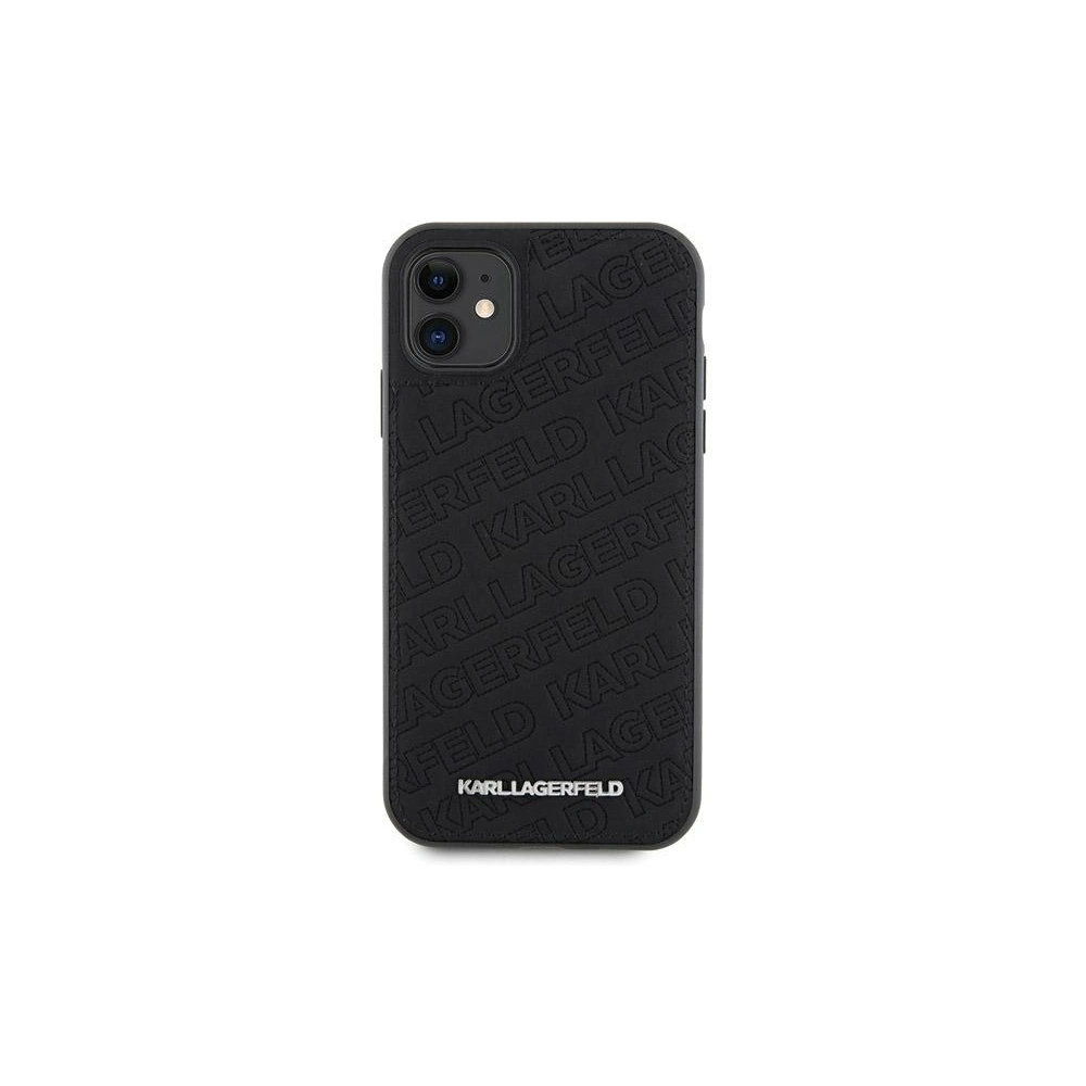 Wholesale Karl Lagerfeld KLHCN61PQKPMK Apple iPhone XR / 11 hardcase Quilted K Pattern black - KLD1829 - {ean13} - Hurt