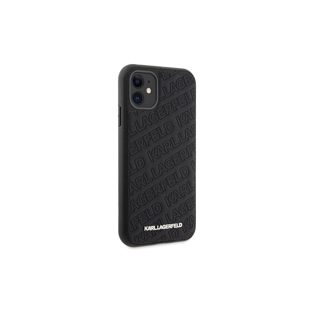 Wholesale Karl Lagerfeld KLHCN61PQKPMK Apple iPhone XR / 11 hardcase Quilted K Pattern black - KLD1829 - {ean13} - Hurt