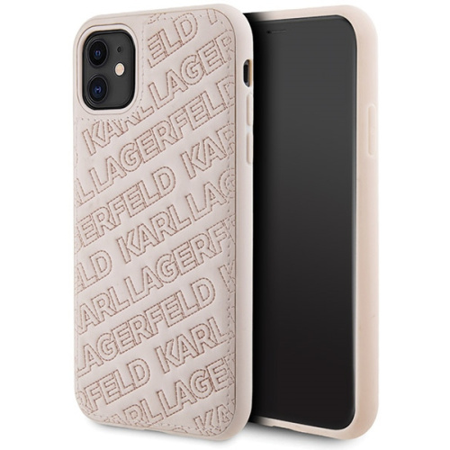 Hurtownia Karl Lagerfeld - 3666339165079 - KLD1830 - Etui Karl Lagerfeld KLHCN61PQKPMP Apple iPhone XR / 11 hardcase Quilted K Pattern różowy/pink - B2B homescreen