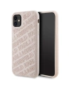 Etui Karl Lagerfeld KLHCN61PQKPMP Apple iPhone XR / 11 hardcase Quilted K Pattern roz/roz