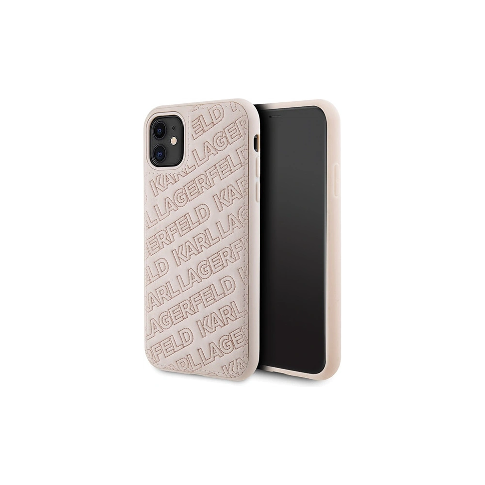 Hurtownia GSM - Etui Karl Lagerfeld KLHCN61PQKPMP Apple iPhone XR / 11 hardcase Quilted K Pattern roz/roz - KLD1830 - {ean13} - Hurt