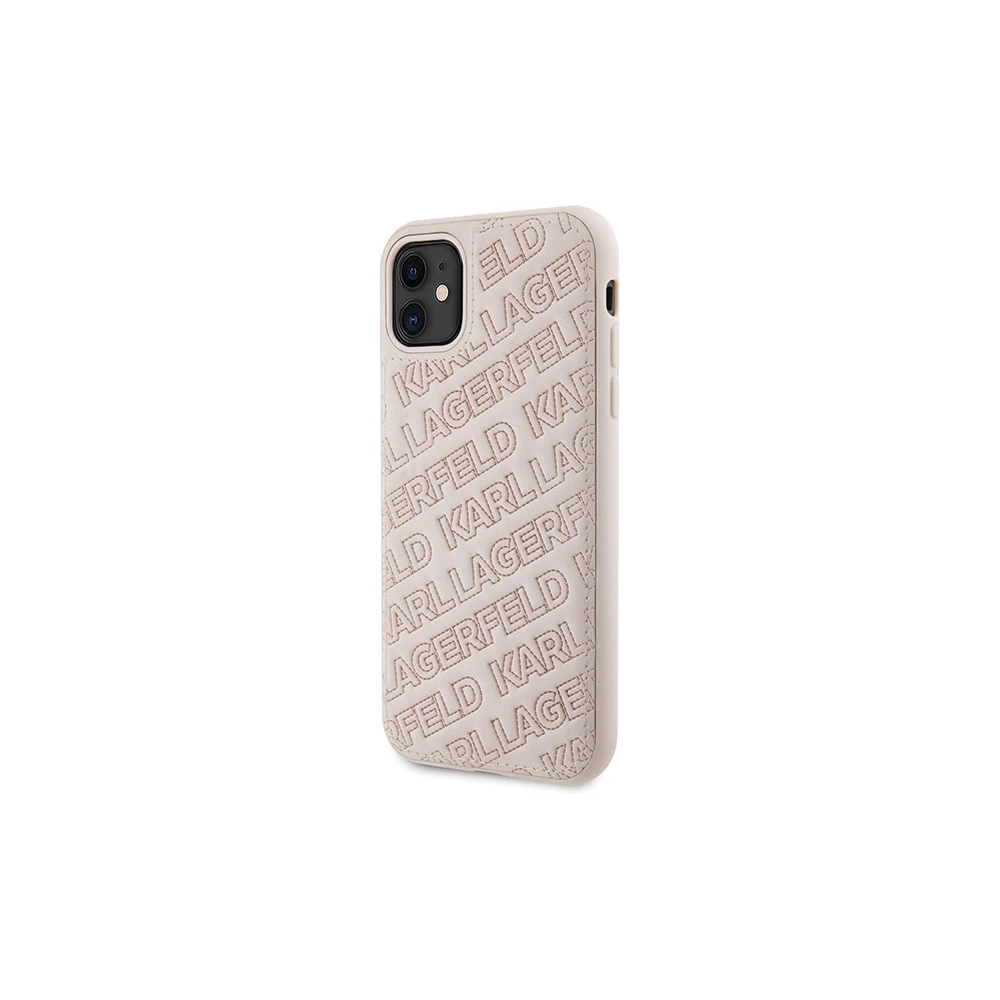 Hurtownia GSM - Etui Karl Lagerfeld KLHCN61PQKPMP Apple iPhone XR / 11 hardcase Quilted K Pattern roz/roz - KLD1830 - {ean13} - Hurt