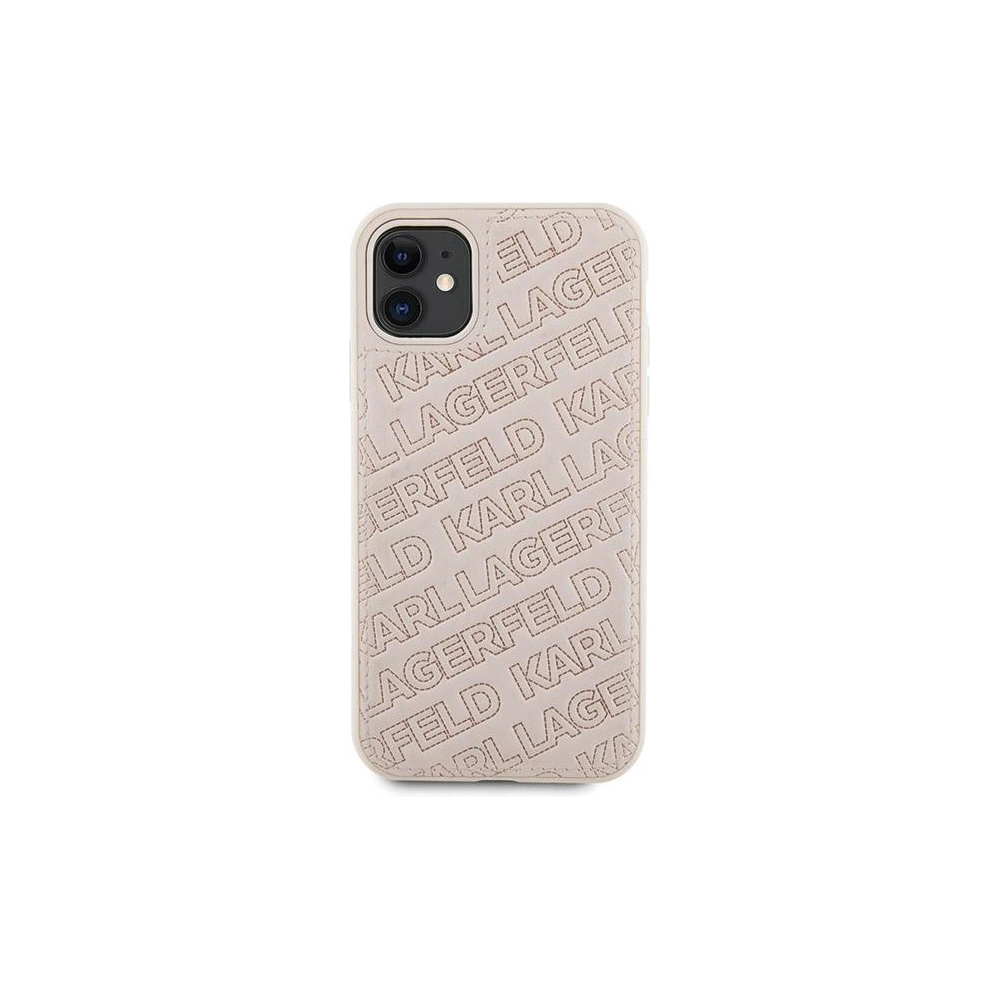 Hurtownia GSM - Etui Karl Lagerfeld KLHCN61PQKPMP Apple iPhone XR / 11 hardcase Quilted K Pattern rózsaszín/pink - KLD1830 - {ean13} - Hurt