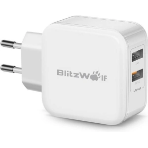Ładowarka sieciowa USB BlitzWolf BW-S6 30W biała