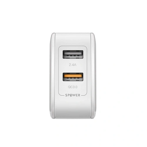 Ładowarka sieciowa USB BlitzWolf BW-S6 30W biała