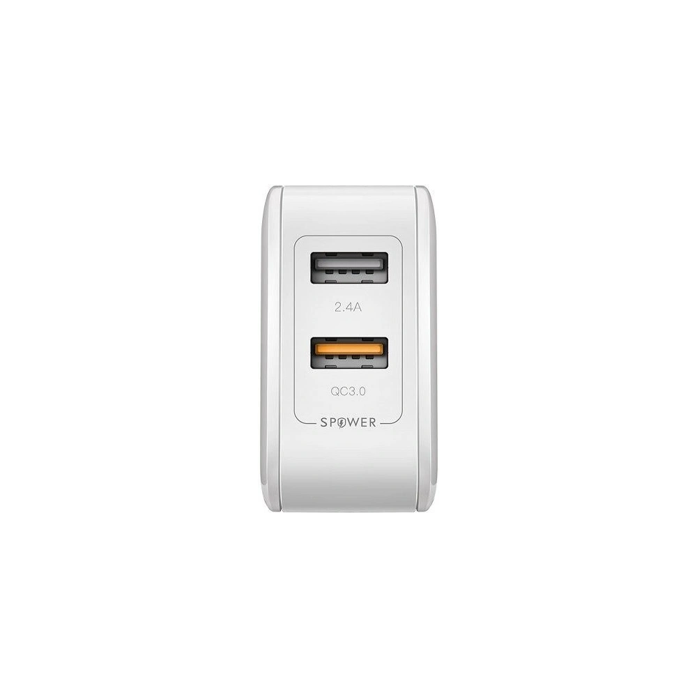 Hurtownia GSM - Ładowarka sieciowa USB BlitzWolf BW-S6 30W biała - BLZ051WHT - {ean13} - Hurt