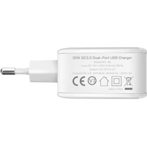 Ładowarka sieciowa USB BlitzWolf BW-S6 30W biała