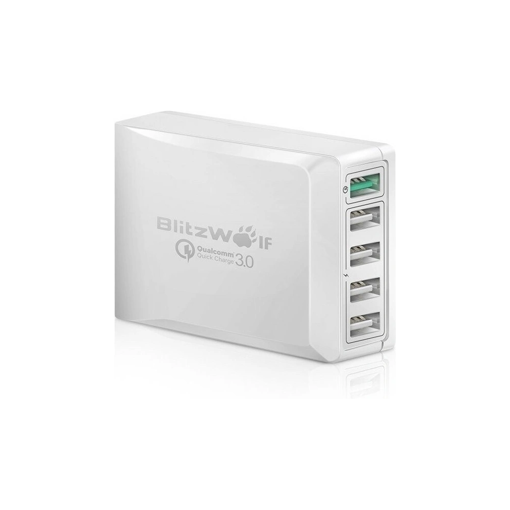 Hurtownia GSM - Încărcător de rețea USB BlitzWolf BW-S7 40W - BLZ052 - {ean13} - Hurt