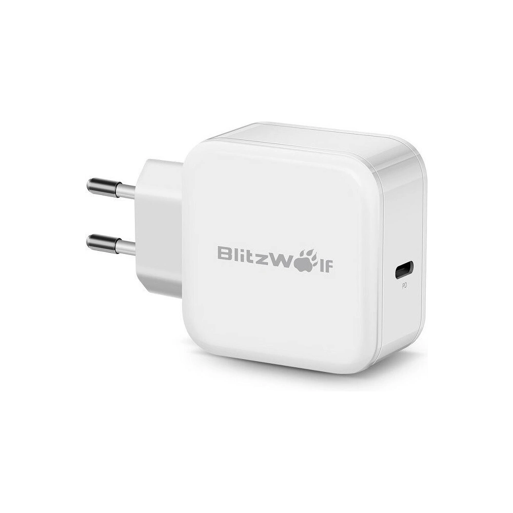 Wholesale Wall Charger USB typu C BlitzWolf BW-S10 30W White - BLZ054WHT - {ean13} - Hurt
