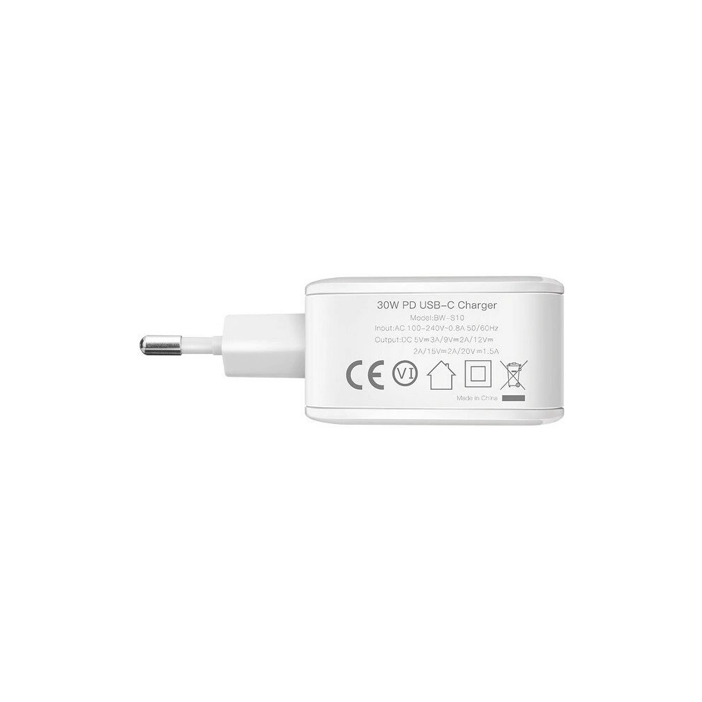Wholesale Wall Charger USB typu C BlitzWolf BW-S10 30W White - BLZ054WHT - {ean13} - Hurt
