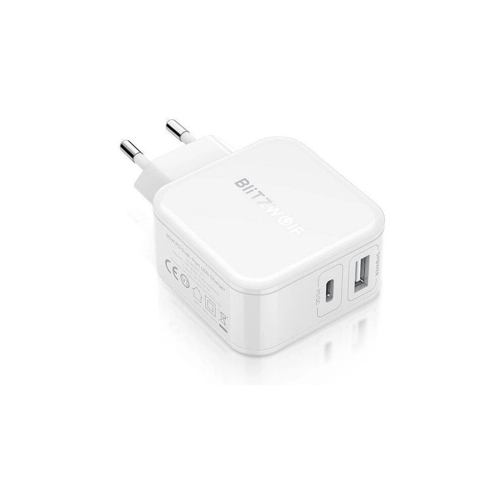 Hurtownia GSM - USB-Netzteil BlitzWolf BW-S11 30W weiß - BLZ055WHT - {ean13} - Hurt