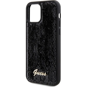 Hurtownia GSM - Etui Guess GUHCP12MPSFDGSK Apple iPhone 12 / 12 Pro hardcase Sequin Script Metal černý/black - GUE3058 - {ean13} - Hurt