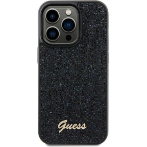 Hurtownia GSM - Case Guess GUHCP13LPMSDGSK Apple iPhone 13 / 13 Pro Hardcase Disco Metal Script schwarz/black - GUE3060 - {ean13} - Hurt