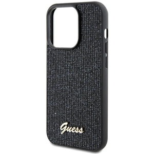 Hurtownia GSM - Case Guess GUHCP13LPMSDGSK Apple iPhone 13 / 13 Pro Hardcase Disco Metal Script schwarz/black - GUE3060 - {ean13} - Hurt