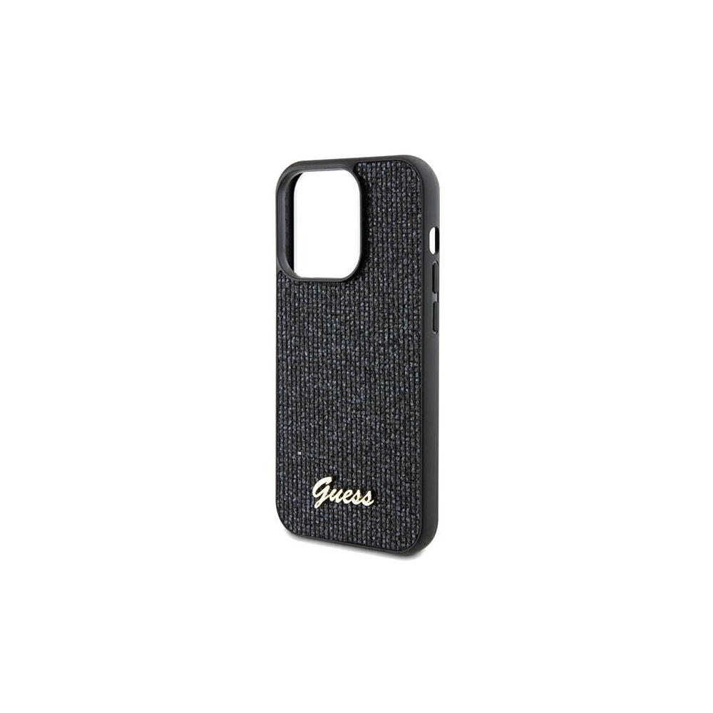 Hurtownia GSM - Etui Guess GUHCP13LPMSDGSK Apple iPhone 13 / 13 Pro hardcase Disco Metal Script negru/black - GUE3060 - {ean13} - Hurt