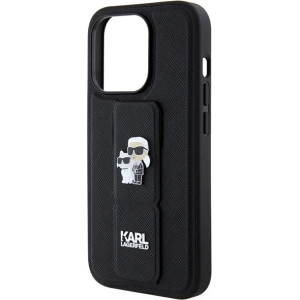 Hurtownia GSM - Case Karl Lagerfeld KLHCP13LGSAKCPK Apple iPhone 13 / 13 Pro Hardcase Gripstand Saffiano Karl&Choupette Pins schwarz/black - KLD1832 - {ean13} - Hurt