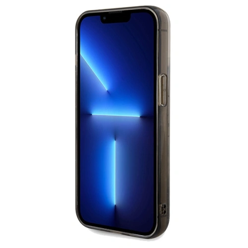 Etui Karl Lagerfeld KLHCP13LLKCNSK Apple iPhone 13 / 13 Pro hardcase Liquid Glitter Choupette transparent