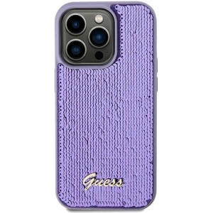 Hurtownia GSM - Etui Guess GUHCP13XPSFDGSU Apple iPhone 13 Pro Max hardcase Sequin Script Metal fialový/purple - GUE3066 - {ean13} - Hurt