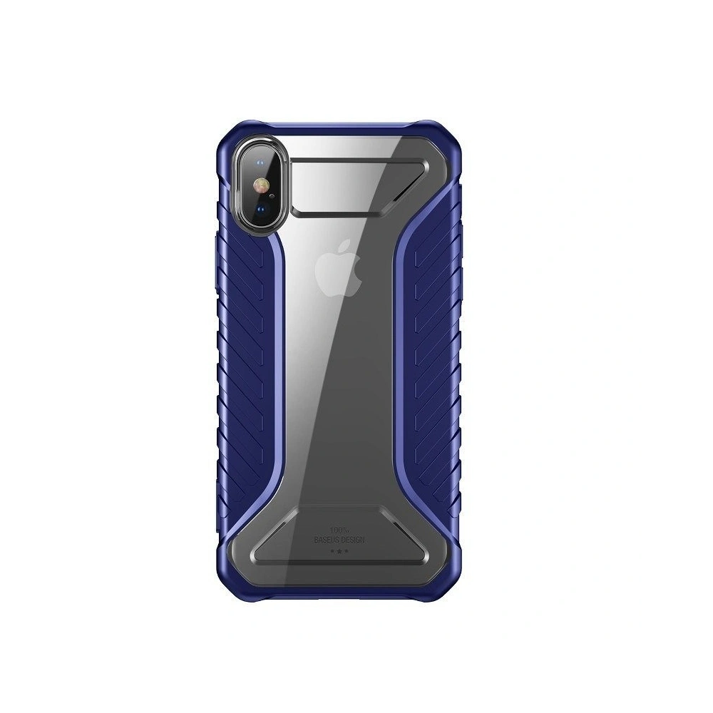 Hurtownia GSM - Odporne etui Baseus Michelin Case do iPhone X / XS (niebieskie) - BSU516BLU - {ean13} - Hurt