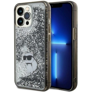 Hurtownia GSM - Etui Karl Lagerfeld KLHCP13XLKCNSK Apple iPhone 13 Pro Max hardcase Liquid Glitter Choupette průhledné - KLD1836 - {ean13} - Hurt