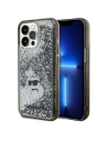 Etui Karl Lagerfeld KLHCP13XLKCNSK Apple iPhone 13 Pro Max hardcase Liquid Glitter Choupette průhledné