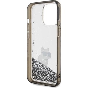 Hurtownia GSM - Etui Karl Lagerfeld KLHCP13XLKCNSK Apple iPhone 13 Pro Max hardcase Liquid Glitter Choupette průhledné - KLD1836 - {ean13} - Hurt