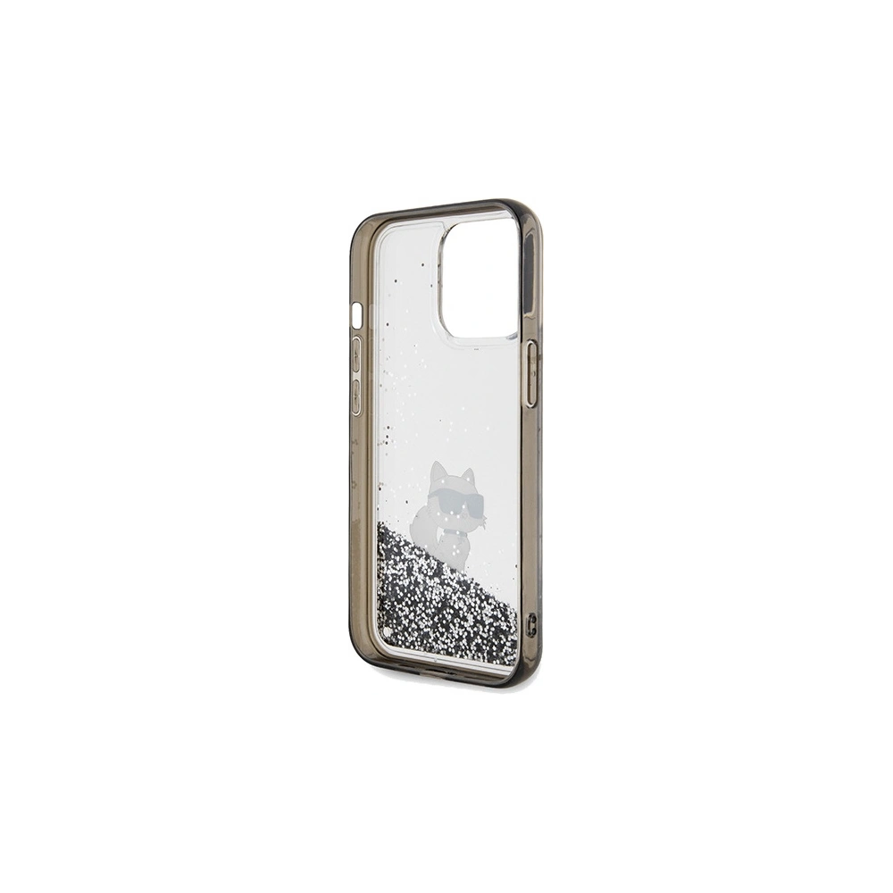 Hurtownia GSM - Etui Karl Lagerfeld KLHCP13XLKCNSK Apple iPhone 13 Pro Max hardcase Liquid Glitter Choupette průhledné - KLD1836 - {ean13} - Hurt