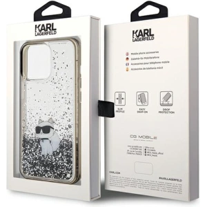 Hurtownia GSM - Etui Karl Lagerfeld KLHCP13XLKCNSK Apple iPhone 13 Pro Max hardcase Liquid Glitter Choupette průhledné - KLD1836 - {ean13} - Hurt