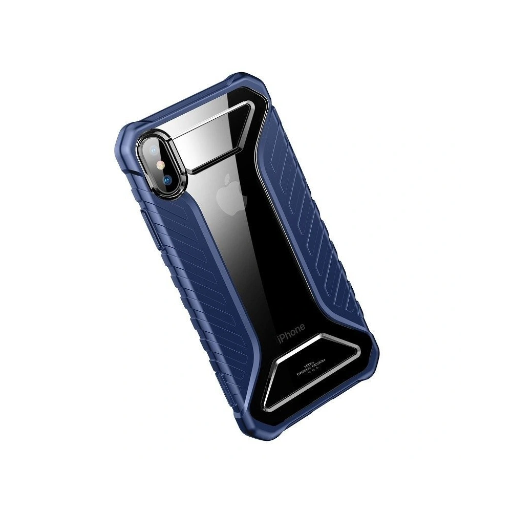 Hurtownia GSM - Etui rezistent Baseus Michelin Case pentru iPhone X / XS (albastru) - BSU516BLU - {ean13} - Hurt