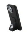 Hurtownia GSM - Etui Karl Lagerfeld KLHCP14LGSACHPK Apple iPhone 14 Pro hardcase Gripstand Saffiano Choupette Pins negru/black - KLD1837 - {ean13} - Hurt