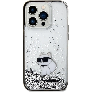 Hurtownia GSM - Etui Karl Lagerfeld KLHCP14LLKCNSK Apple iPhone 14 Pro hardcase Liquid Glitter Choupette transparent - KLD1839 - {ean13} - Hurt