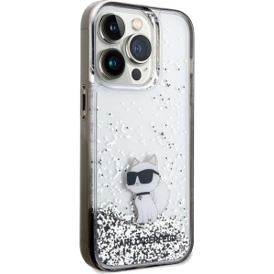 Hurtownia GSM - Etui Karl Lagerfeld KLHCP14LLKCNSK Apple iPhone 14 Pro hardcase Liquid Glitter Choupette transparent - KLD1839 - {ean13} - Hurt