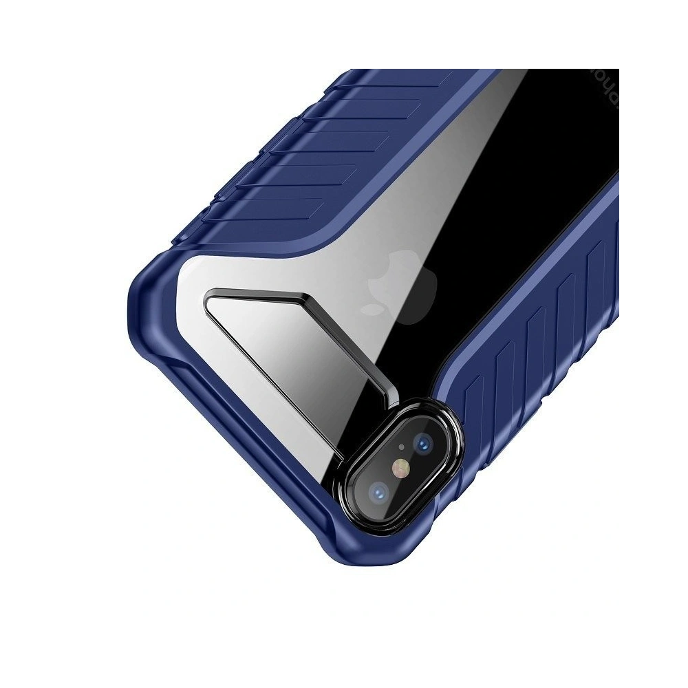Hurtownia GSM - Odporne etui Baseus Michelin Case do iPhone X / XS (niebieskie) - BSU516BLU - {ean13} - Hurt