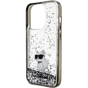 Hurtownia GSM - Etui Karl Lagerfeld KLHCP14LLKCNSK Apple iPhone 14 Pro hardcase Liquid Glitter Choupette transparent - KLD1839 - {ean13} - Hurt