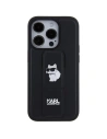 Hurtownia GSM - Case Karl Lagerfeld KLHCP14XGSACHPK Apple iPhone 14 Pro Max Hardcase Gripstand Saffiano Choupette Pins schwarz/black - KLD1840 - {ean13} - Hurt
