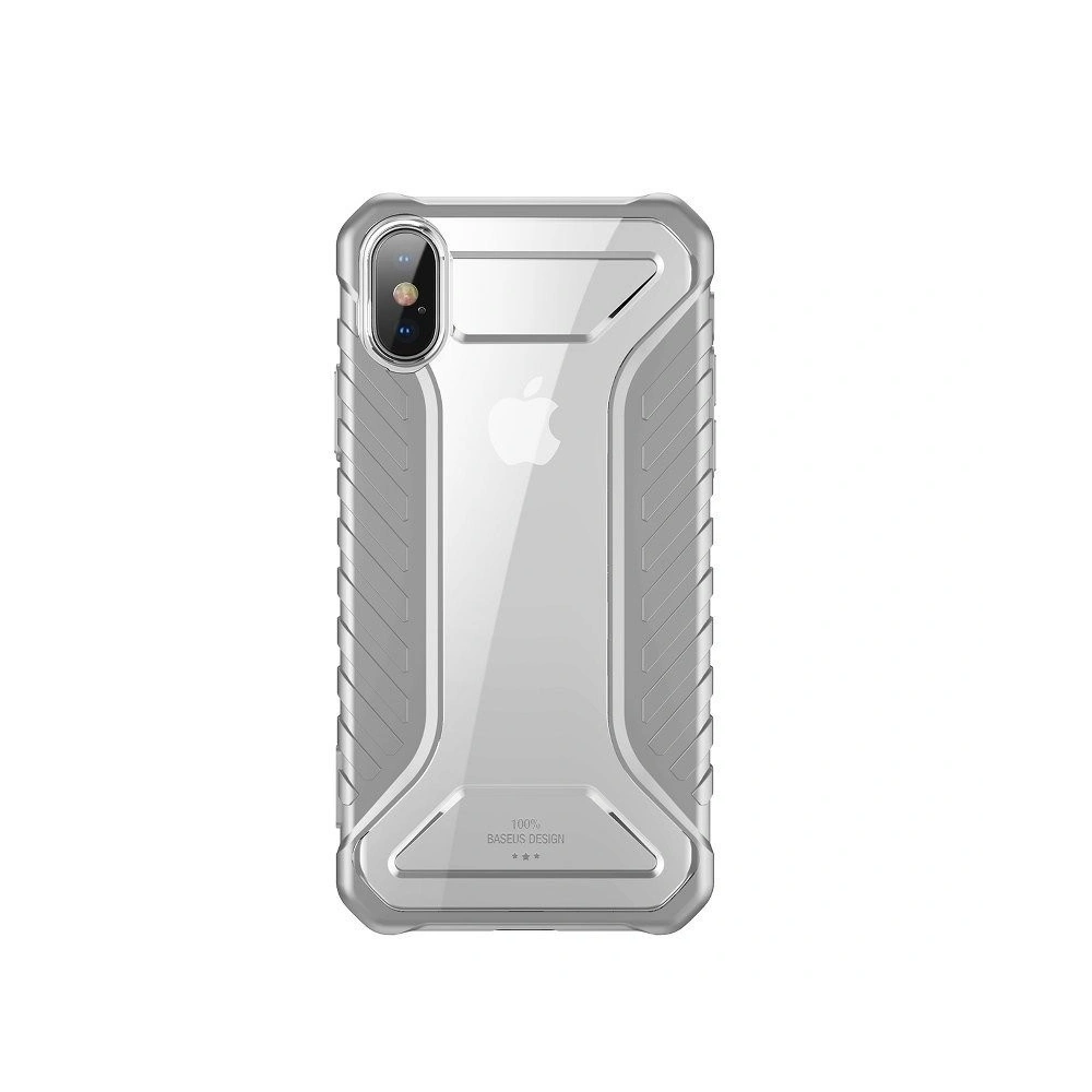Hurtownia GSM - Etui rezistent Baseus Michelin Case pentru iPhone X / XS (gri) - BSU517GRY - {ean13} - Hurt