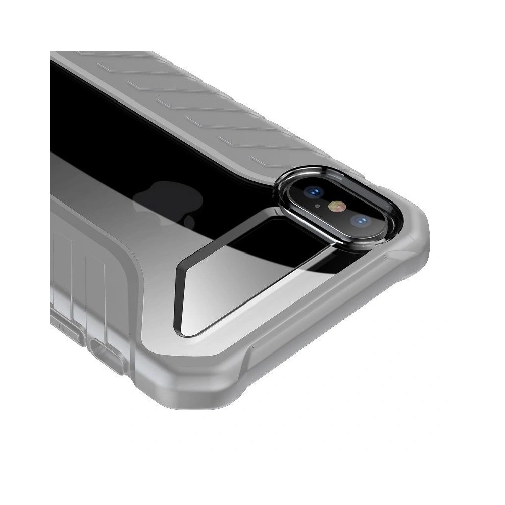 Hurtownia GSM - Odporne etui Baseus Michelin Case do iPhone X / XS (szare) - BSU517GRY - {ean13} - Hurt