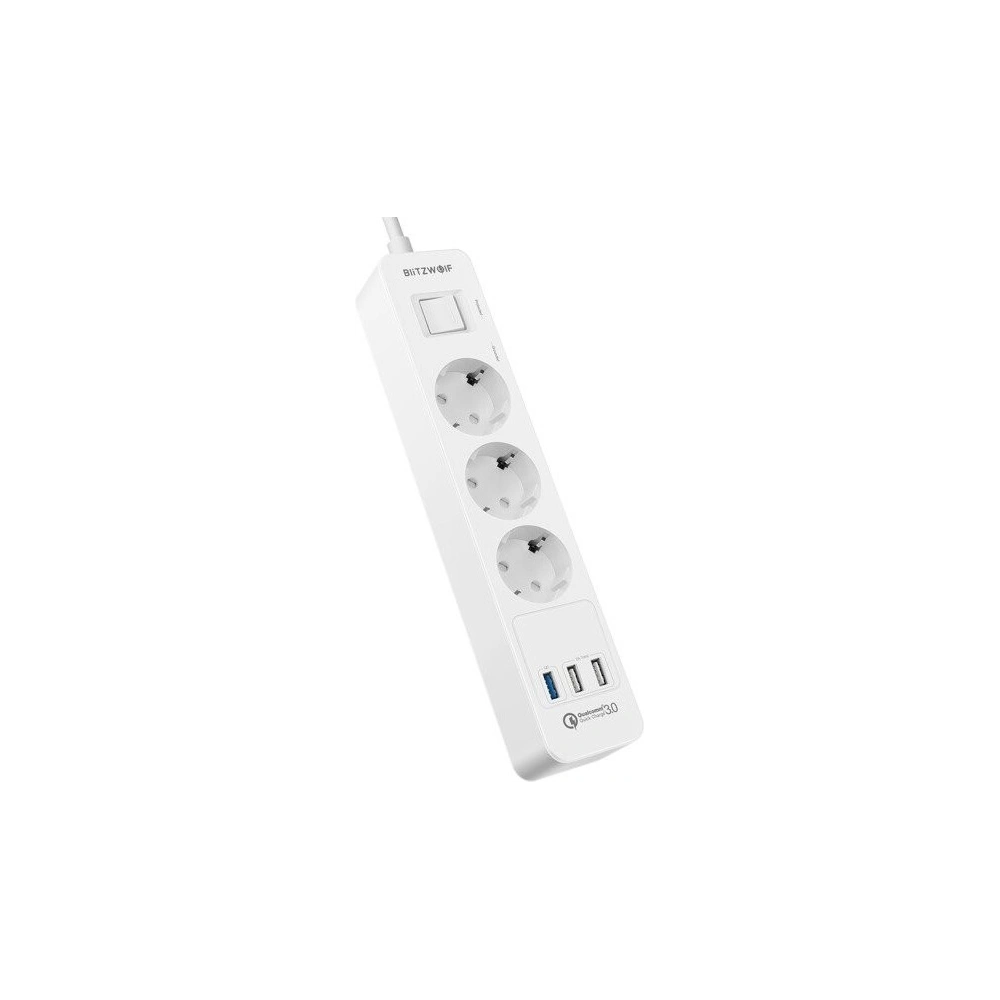 Wholesale Smart Power Strip BlitzWolf BW-PS1 3x USB - BLZ057 - {ean13} - Hurt