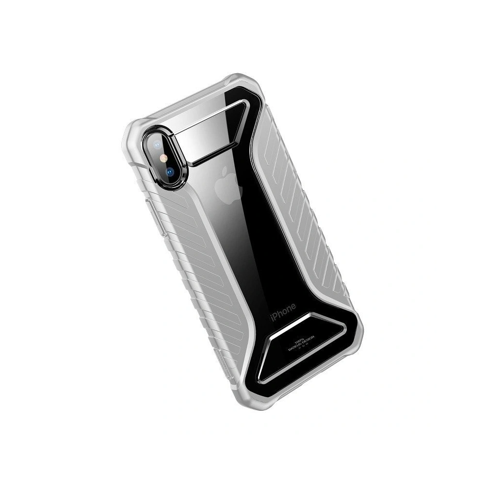 Hurtownia GSM - Odporne etui Baseus Michelin Case do iPhone X / XS (szare) - BSU517GRY - {ean13} - Hurt