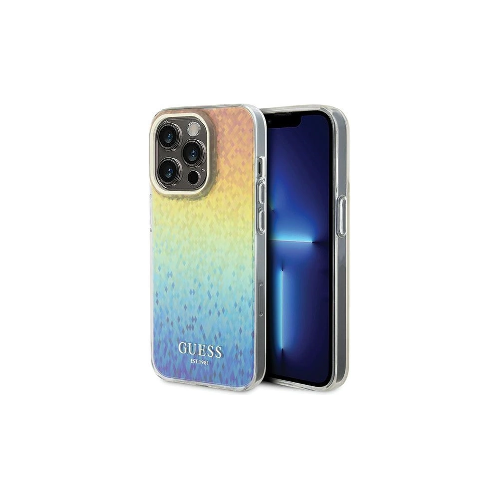 Hurtownia GSM - Etui Guess GUHCP14LHDECMI Apple iPhone 14 Pro hardcase IML Faceted Mirror Disco Iridescent multicolor - GUE3067 - {ean13} - Hurt