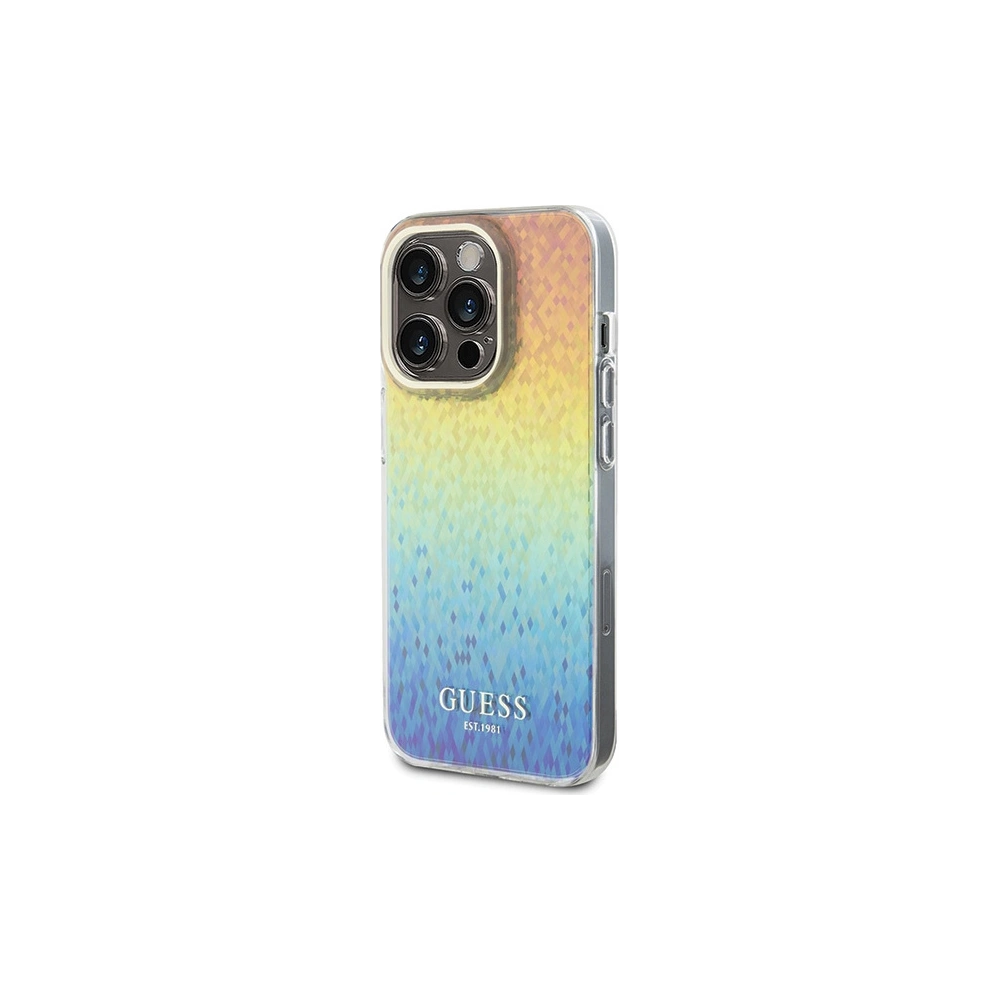 Hurtownia GSM - Etui Guess GUHCP14LHDECMI Apple iPhone 14 Pro hardcase IML Faceted Mirror Disco Iridescent multicolor - GUE3067 - {ean13} - Hurt