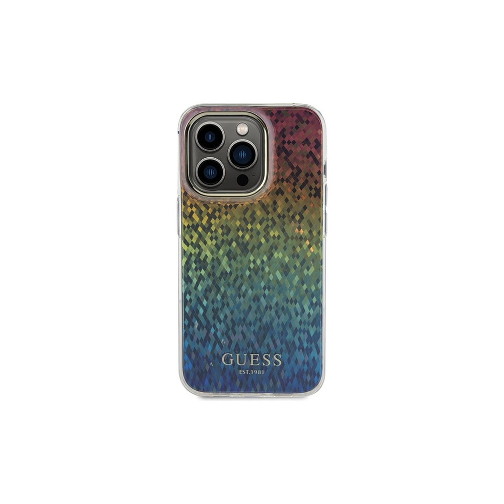 Hurtownia GSM - Etui Guess GUHCP14LHDECMI Apple iPhone 14 Pro hardcase IML Faceted Mirror Disco Iridescent multicolor - GUE3067 - {ean13} - Hurt