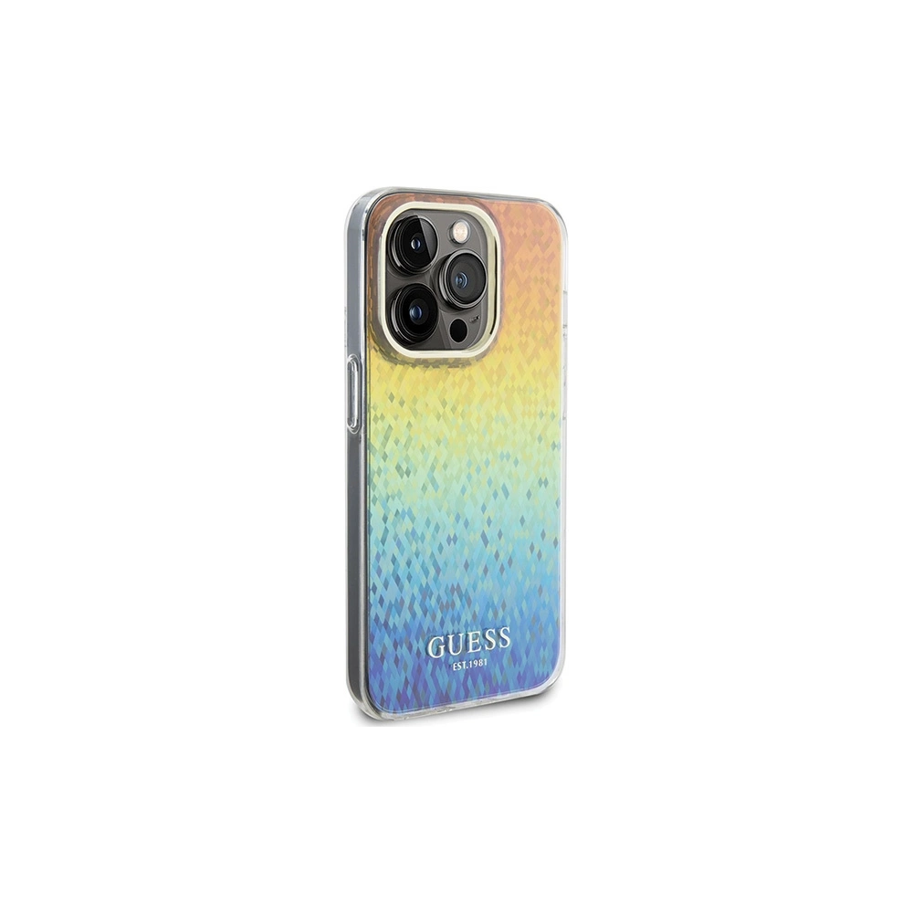 Hurtownia GSM - Etui Guess GUHCP14LHDECMI Apple iPhone 14 Pro hardcase IML Faceted Mirror Disco Iridescent multicolor - GUE3067 - {ean13} - Hurt