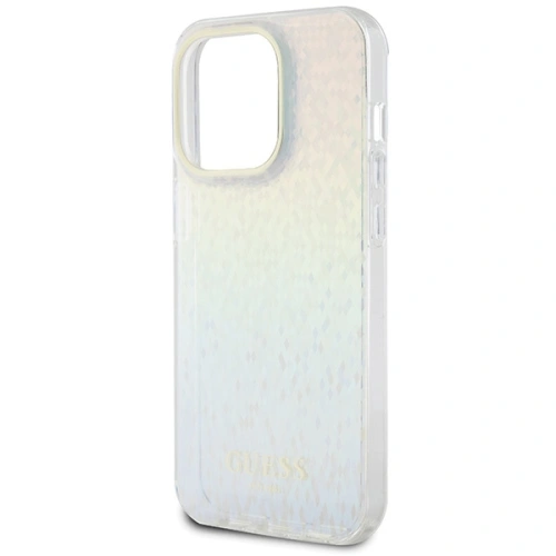 Etui Guess GUHCP14LHDECMI Apple iPhone 14 Pro hardcase IML Faceted Mirror Disco Iridescent wielokolorowy